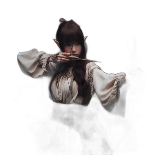 staff, dress, dragon, mask transparent PNG cut-out