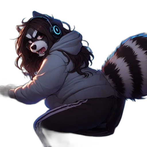 staff, jacket, creature, animal transparent PNG cut-out