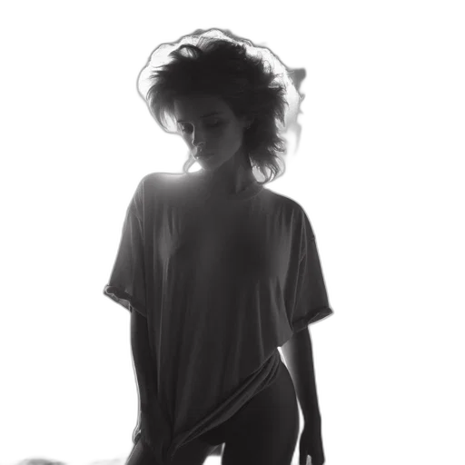 dress, hair, jacket, creature transparent PNG cut-out