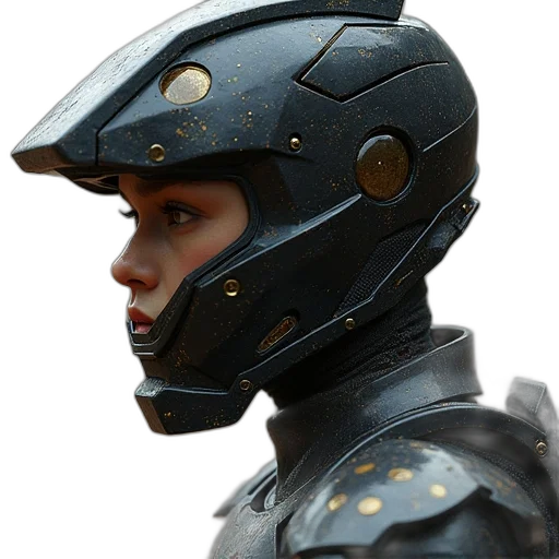 robot, face, mask, hat transparent PNG cut-out