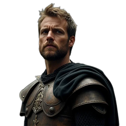 sword, face, crown, staff transparent PNG cut-out