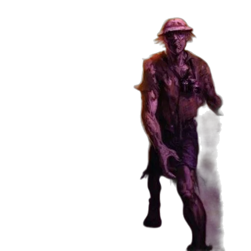 staff, creature, robot, hat transparent PNG cut-out