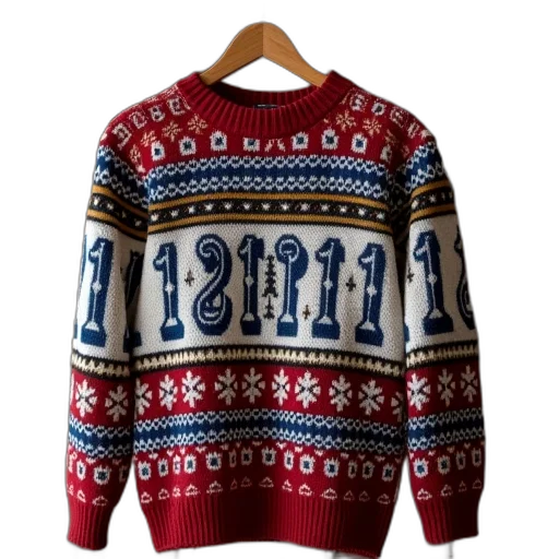 sweater, date, birth, year transparent PNG cut-out