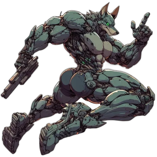 robot, weapon, creature, animal transparent PNG cut-out