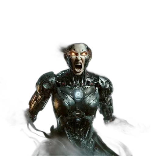 mask, creature, robot, face transparent PNG cut-out