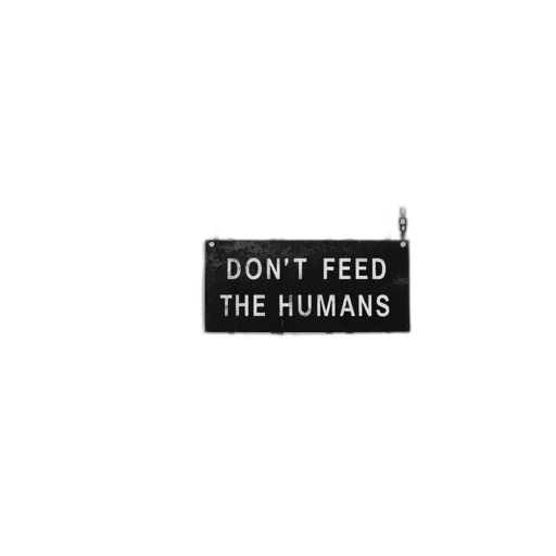 food, dystopian, scene, robots transparent PNG cut-out