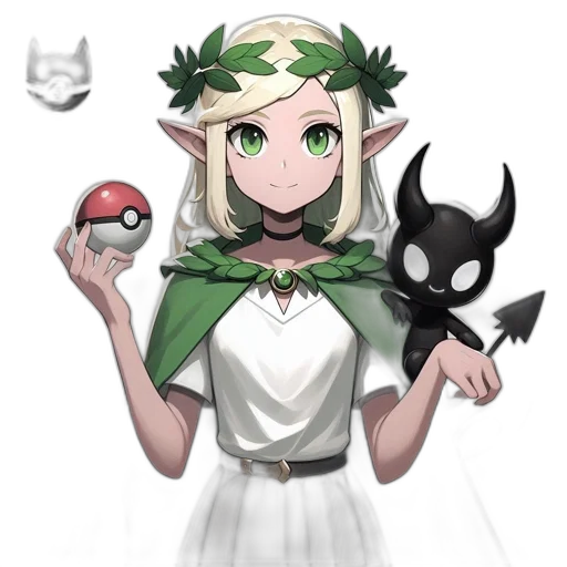 mask, dress, staff, crown transparent PNG cut-out