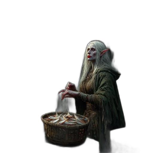 creature, mask, food, staff transparent PNG cut-out