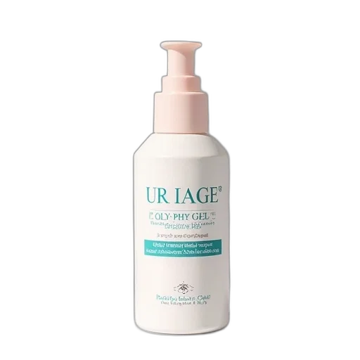 bottle, uriage, gly, phy transparent PNG cut-out