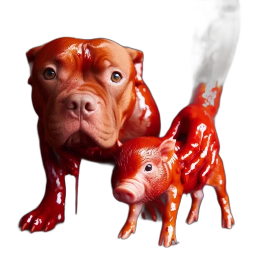 animal, creature, face, food transparent PNG cut-out