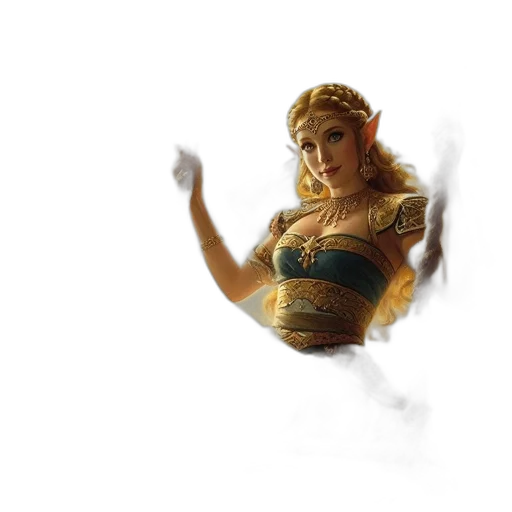 dragon, staff, crown, sword transparent PNG cut-out