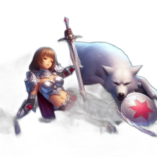 sword, weapon, staff, fantasy art transparent PNG cut-out