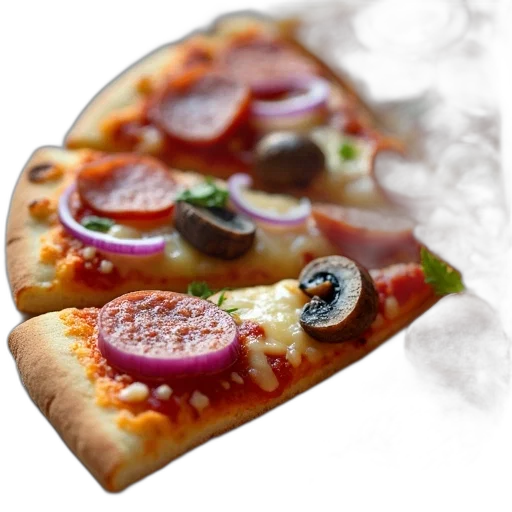 food, 3d render, photorealistic, close-up transparent PNG cut-out