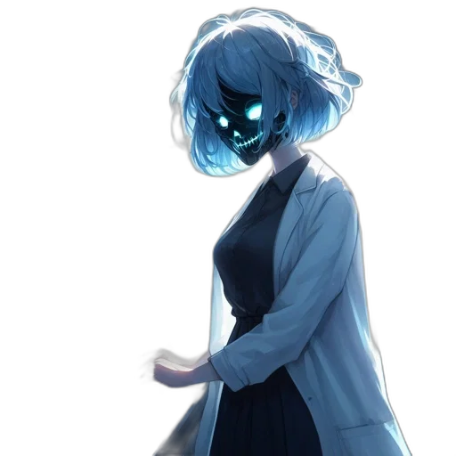 mask, face, dress, staff transparent PNG cut-out