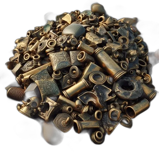 weapon, jewelry, crown, robot transparent PNG cut-out