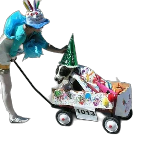 car, staff, creature, vaporwave transparent PNG cut-out