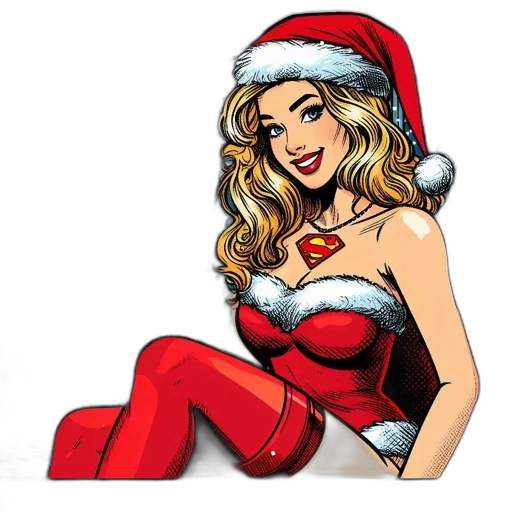 cartoon, comic book art, pixel art, woman transparent PNG cut-out