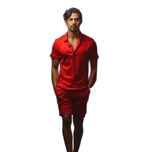 dress, jacket, staff, face transparent PNG cut-out