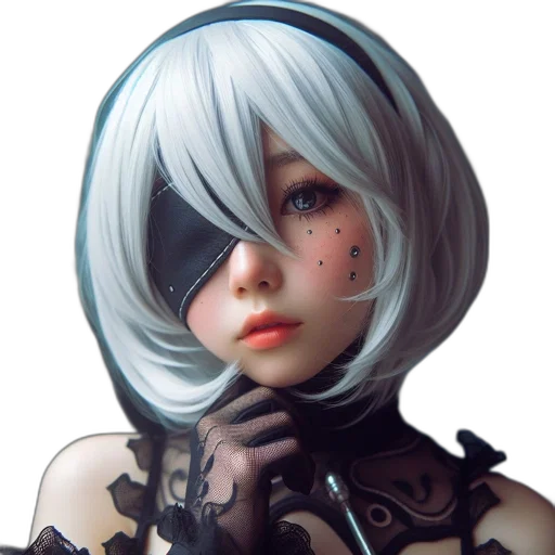 face, robot, mask, weapon transparent PNG cut-out