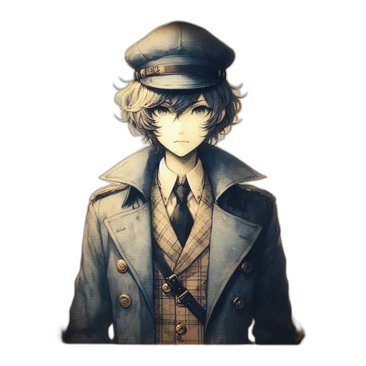 staff, hat, mask, jacket transparent PNG cut-out
