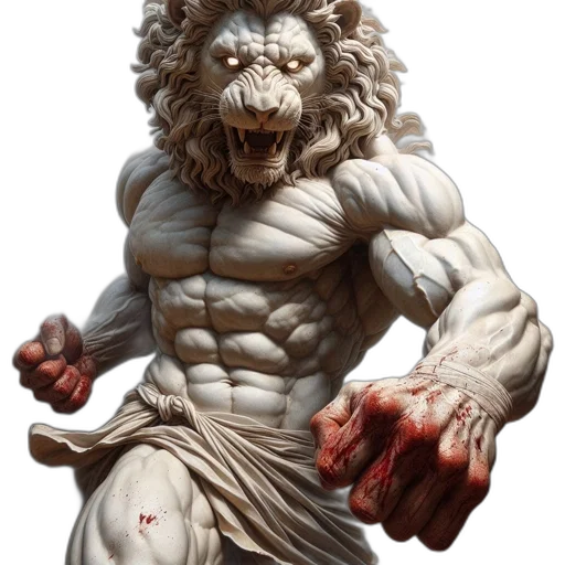 animal, creature, photorealistic, fantasy art transparent PNG cut-out