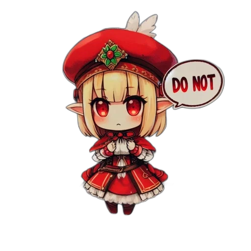 hat, staff, dress, robot transparent PNG cut-out