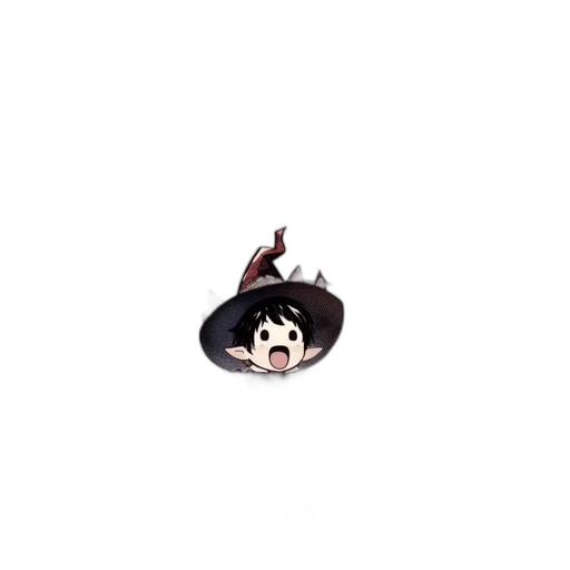 hat, creature, staff, hair transparent PNG cut-out