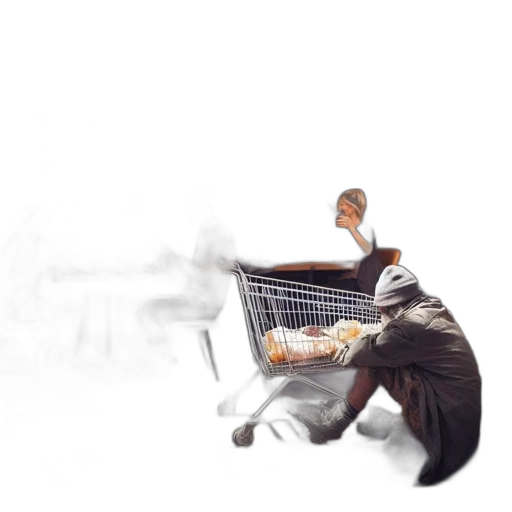 furniture, umbrella, staff, robot transparent PNG cut-out