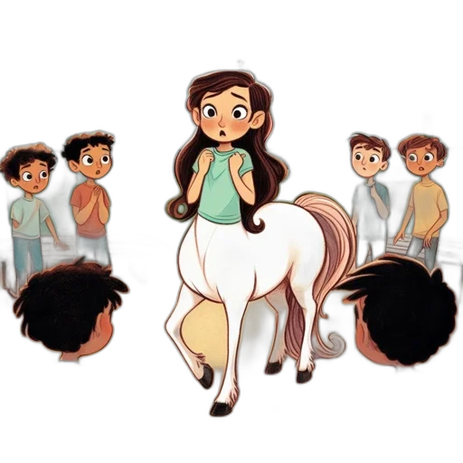 hair, cartoon, concept art, pixel art transparent PNG cut-out