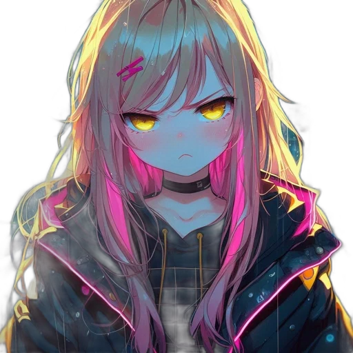 jacket, face, mask, hair transparent PNG cut-out