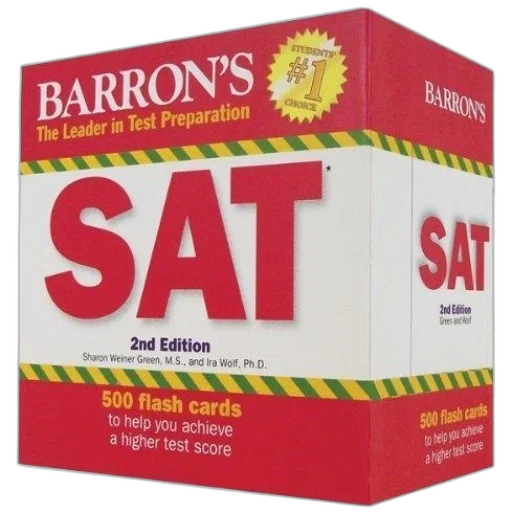 barron, sat, flash, cards transparent PNG cut-out