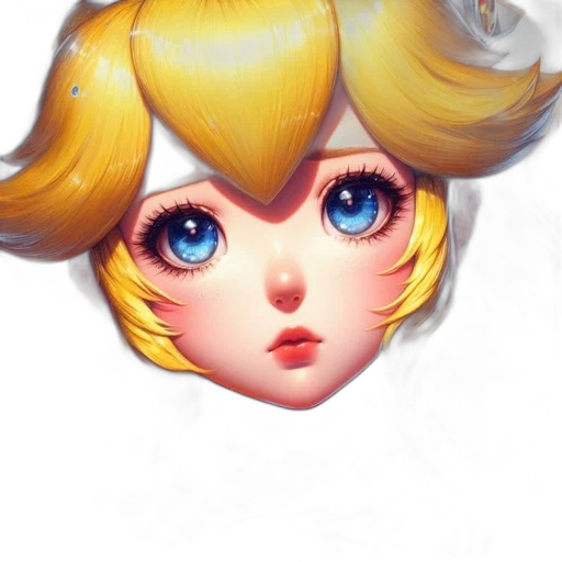 face, crown, hair, mask transparent PNG cut-out
