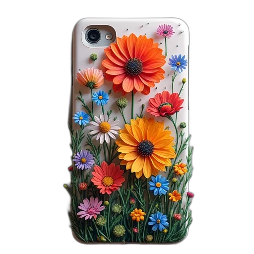 flower, dress, photorealistic, colorful transparent PNG cut-out