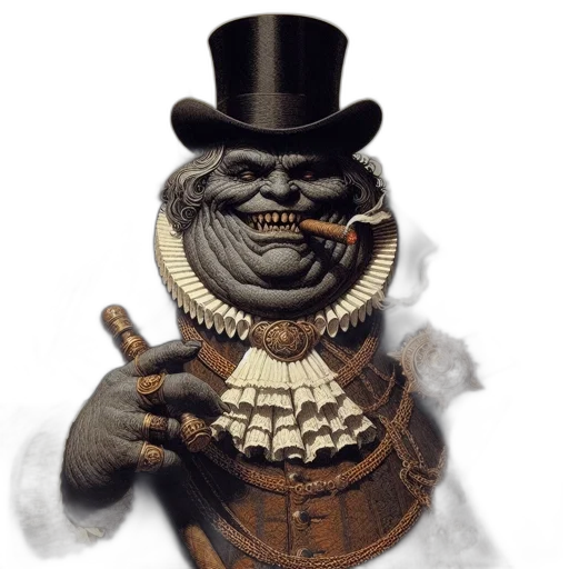 mask, face, creature, staff transparent PNG cut-out