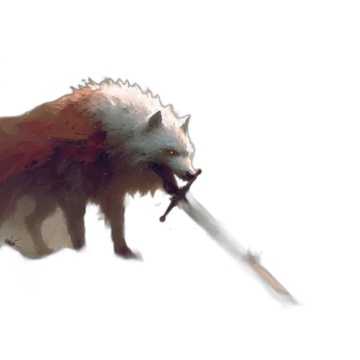 weapon, sword, creature, dragon transparent PNG cut-out