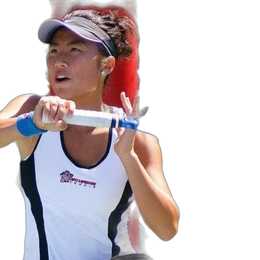 female, tennis, player, white transparent PNG cut-out