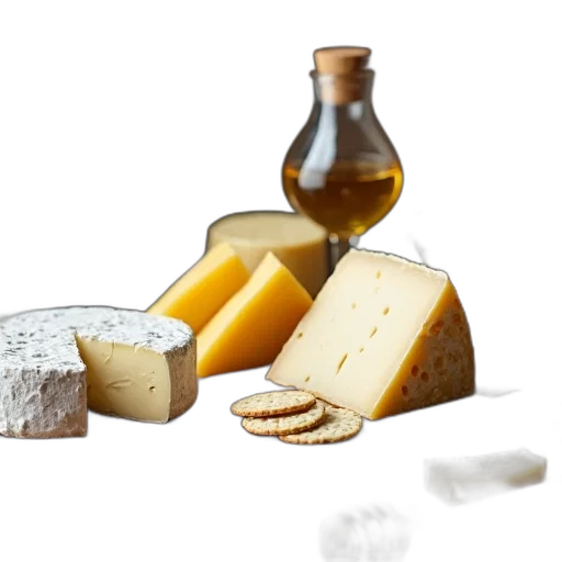food, variety, cheeses, including transparent PNG cut-out