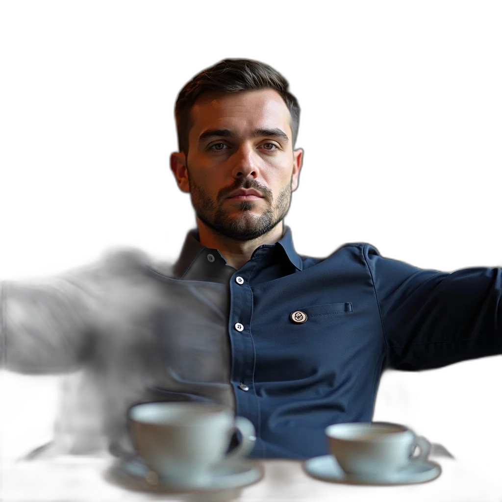 staff, face, robot, furniture transparent PNG cut-out