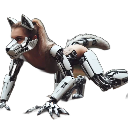 robot, animal, creature, dragon transparent PNG cut-out