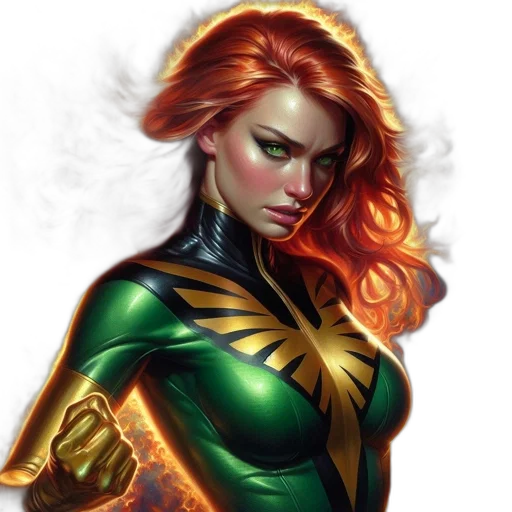 comic book art, fantasy art, concept art, photorealistic transparent PNG cut-out