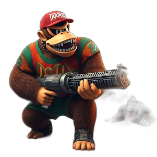 weapon, creature, animal, staff transparent PNG cut-out