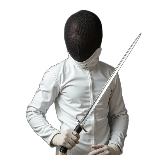 staff, sword, mask, jacket transparent PNG cut-out