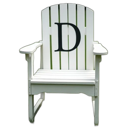 furniture, 3d render, wooden, chair transparent PNG cut-out