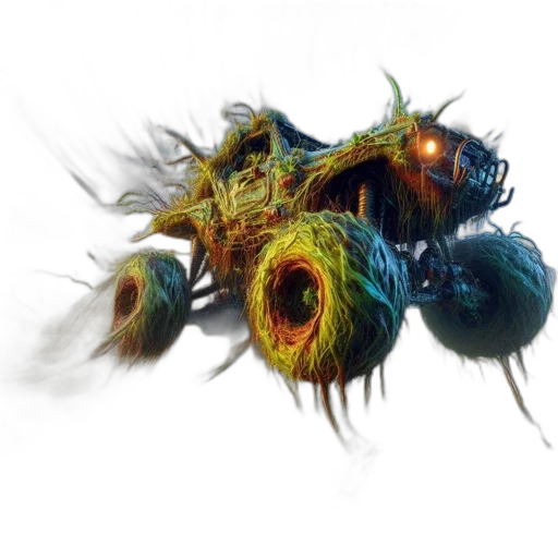 creature, hair, dragon, mask transparent PNG cut-out