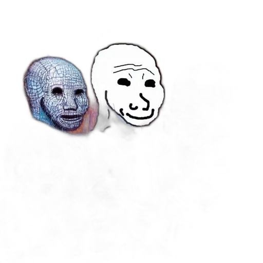 mask, face, robot, creature transparent PNG cut-out