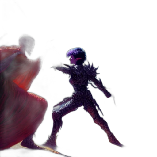 weapon, sword, robot, creature transparent PNG cut-out