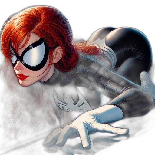 comic book art, concept art, cartoon, watercolor transparent PNG cut-out