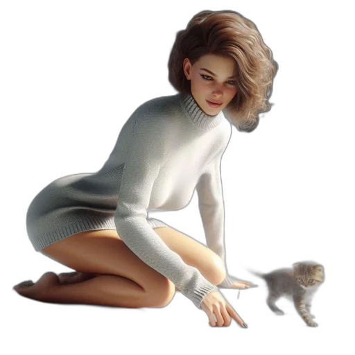 dress, jewelry, animal, creature transparent PNG cut-out