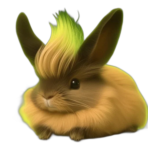 hair, animal, creature, dragon transparent PNG cut-out