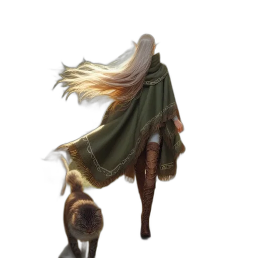 staff, dragon, dress, animal transparent PNG cut-out